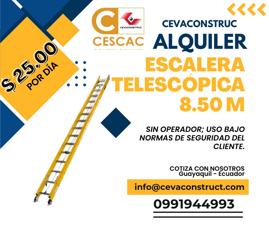 Escalera 8.50m