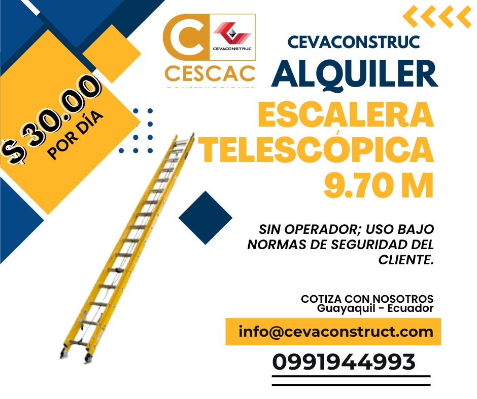 Escalera 9.70m