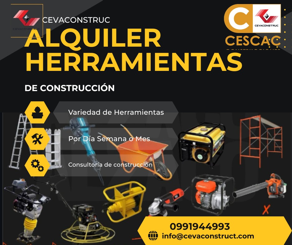 Variedad de herramientas