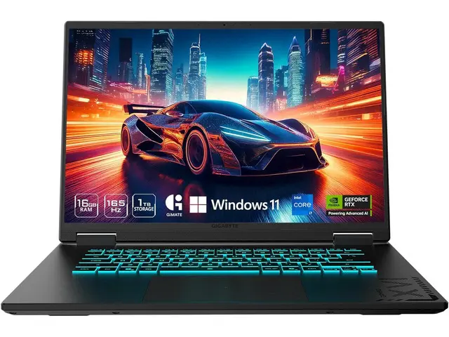 GIGABYTE Gaming A16 CVHI3US894SH RTX 5060 8 GB - laptop gaming en Guayaquil, Ecuador