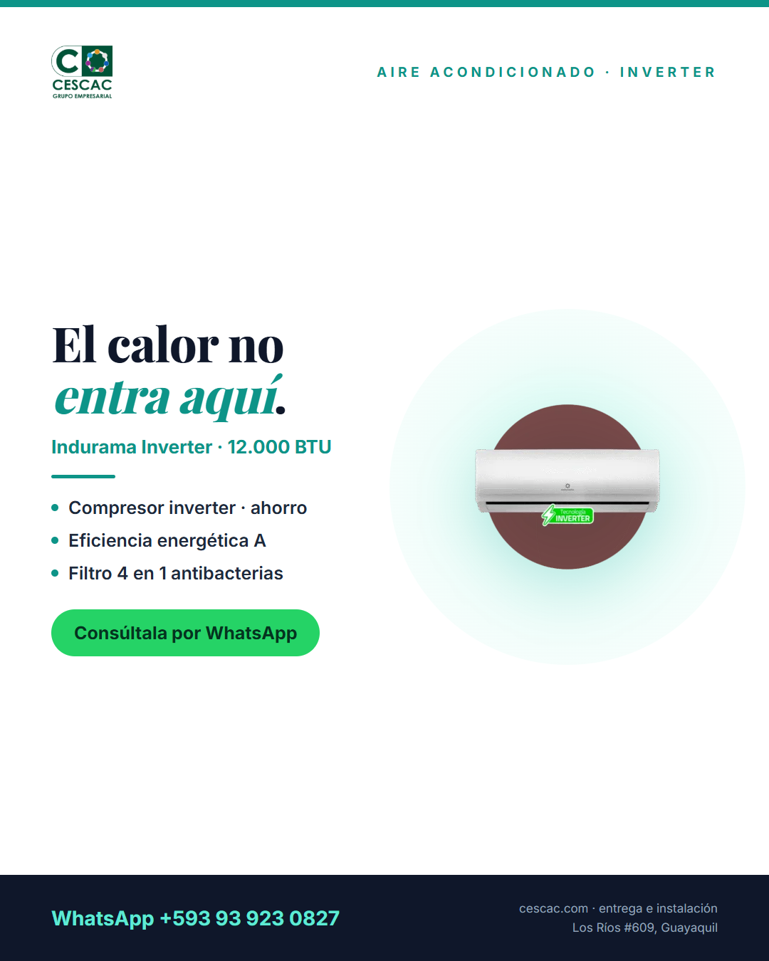 Aire acondicionado Inverter