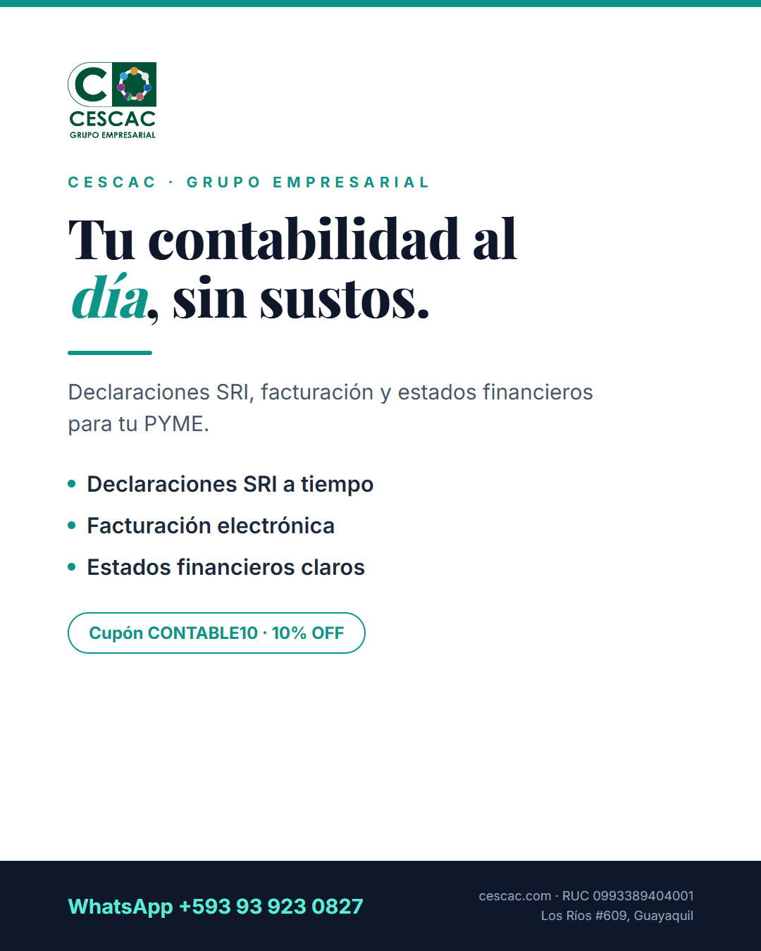 Asesoría contable CESCAC